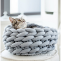 shag line pet nest durable warm cat bed